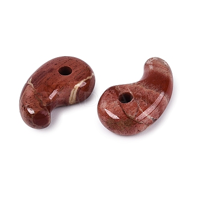Natural Red Rainbow Jasper Pendants G-S294-07B-07-1