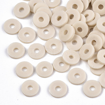 Handmade Polymer Clay Beads CLAY-Q251-6.0mm-106-1