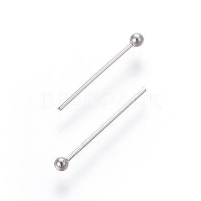 Tarnish Resistant 304 Stainless Steel Ball Head Pins STAS-E452-01P-H-1