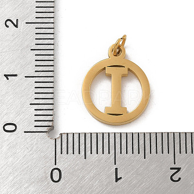 304 Stainless Steel Charms
with Jump Ring STAS-R001-02G-I-1