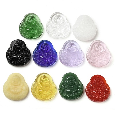 Glass Pendants GLAA-C033-04-1