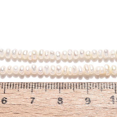Natural Cultured Freshwater Pearl Beads Strands PEAR-N025-01D-1