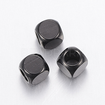 304 Stainless Steel Beads Ion Plating(IP) STAS-F136-01-3x3mm-1
