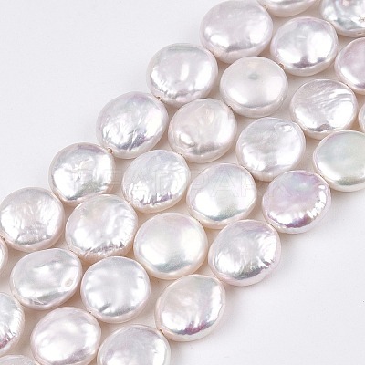 Natural Keshi Pearl Beads Strands PEAR-S018-08B-1