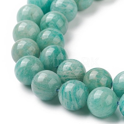 Natural Amazonite Beads Strands G-F461-12-6mm-01-1