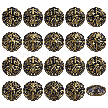 1-Hole Alloy Buttons FIND-FG0004-58A-1