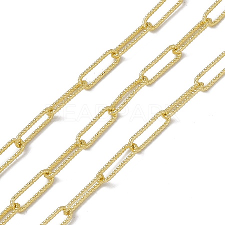 Brass Paperclip Chains CHC-P010-08G-1