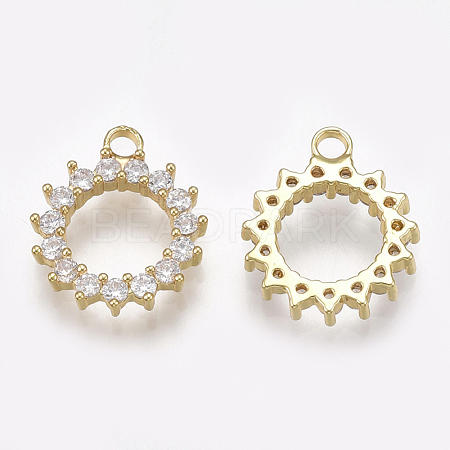 Cubic Zirconia Charms KK-S348-149-1