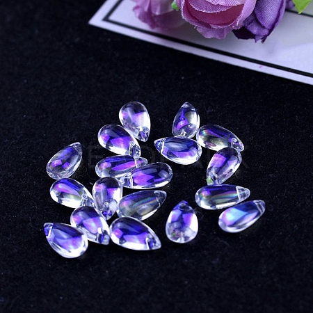 Transpaarent Glass Beads GLAA-WH0001-02A-26-1