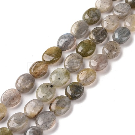 Natural Labradorite Beads Strands G-C238-37-1