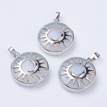 Opalite Pendants G-K234-B17-1