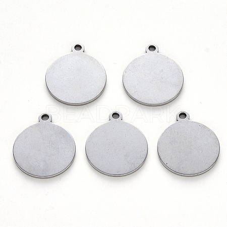 Tarnish Resistant 304 Stainless Steel Pendants STAS-N092-23B-1