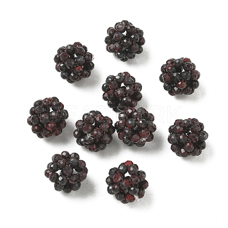 Natural Brecciated Jasper Woven Beads GG-CBA2E9C-F01-01-1
