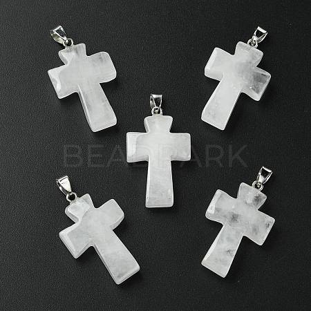 Natural Quartz Crystal Pendants GG-K002-11R-1