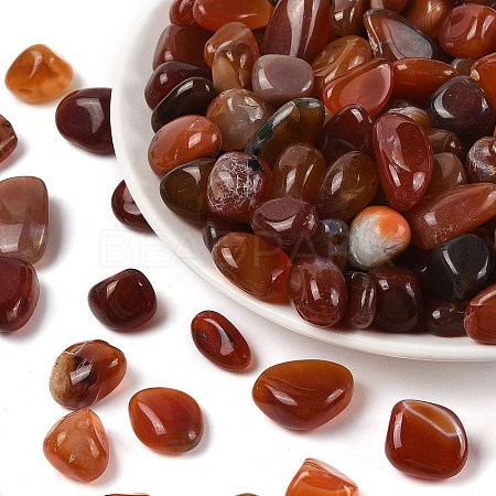 Dyed & Heated Natural Agate Beads G-J402-03C-01-1