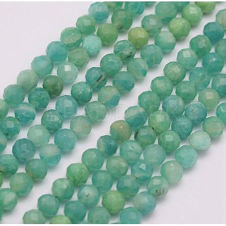 Natural Amazonite Beads Strands G-F509-32-2mm-1