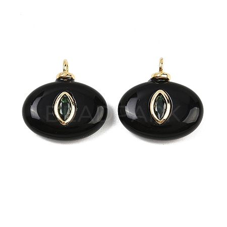 Natural Black Onyx(Dyed & Heated) Pendants KK-B157-42H-10-1