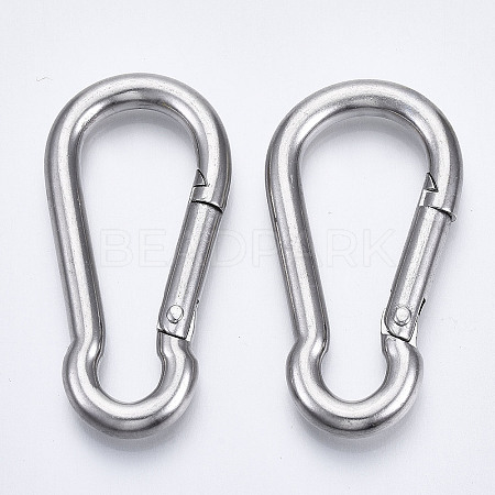 Tarnish Resistant 304 Stainless Steel Rock Climbing Carabiners X-STAS-N087-24B-01-1