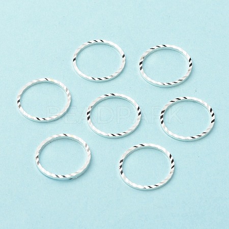 Brass Linking Rings KK-F831-018D-S-RS-1