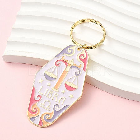 Alloy Enamel Keychains KEYC-YW00224-09-1