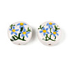 Handmade Porcelain Beads PORC-T134-13M-4