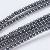 Non-magnetic Synthetic Hematite Beads Strands X-G-H1074-1-1