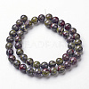Natural Dragon Blood Jasper Bead Strands X-G-G957-24-4mm-2
