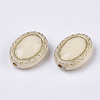 Plating Acrylic Beads X-PACR-T008-06E-2