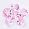 Transparent Acrylic Pendants TACR-Q260-C-V03-1