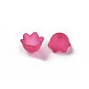 Transparent Acrylic Beads Caps PL543-12-2