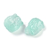 Transparent Spray Paint Glass Beads X1-GLAA-H035-01F-2