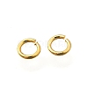 Brass Open Jump Rings KK-B147-03C-G-3