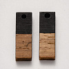 Resin & Walnut Wood Pendants RESI-S358-B-79T-2