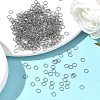Tarnish Resistant 304 Stainless Steel Open Jump Rings STAS-M008-04A-6