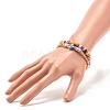 Handmade Polymer Clay Heishi Beads Stretch Bracelets Sets BJEW-JB07341-5
