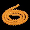 Transparent Glass Beads Strands X-EGLA-A034-T6mm-MD05-4