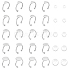 DIY Blank Adjustable 304 Stainless Steel Finger Rings Making Kits DIY-AN0001-22-1
