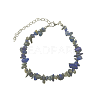 Natural Sodalite Chips Beaded Bracelet TJ9442-6-1