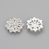 Alloy Rhinestone Shank Buttons RB-S065-07-1