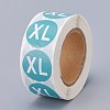 Paper Self-Adhesive Clothing Size Labels DIY-A006-B04-2