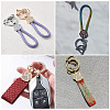 1Pc DIY Alloy Rhinestone Spring Gate Rings Keychains FIND-TA0008-54A-P-6