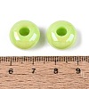 Opaque Acrylic European Beads OACR-E033-19F-3