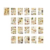 20 Sheets PET Transparent Scrapbook Decorative Paper Set PW-WG55652-03-1