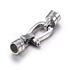 Tarnish Resistant 304 Stainless Steel Clasps STAS-E440-84P-1