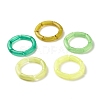 Acrylic Tube Beaded Stretch Bracelets Set BJEW-JB07772-1
