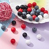 Food Grade Eco-Friendly Silicone Focal Beads SIL-YW0001-13B-5