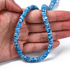 Handmade Polymer Clay Beads Strands CLAY-R089-6mm-163-6