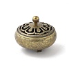 Alloy Incense Burner DJEW-D300-01B-AB-1