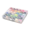 36 Rolls 36 Colors Nylon Braided Cord OCOR-F018-04-4