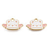 Alloy Enamel Pendants X-PALLOY-N170-034C-NR-2